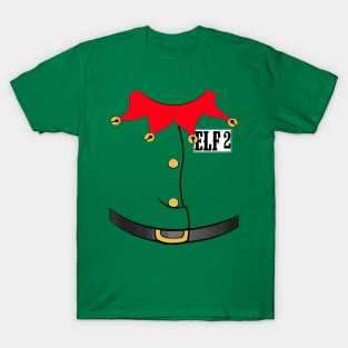 Christmas Family "Elf 2" Photo Design Shirt T-Shirt
